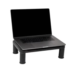 Mind Reader 2pk Small Plastic Monitor Stands Black -WorkHaven Sales Shop GUEST 41a8df29 f438 4e04 82b1 6c79d9d3ff68