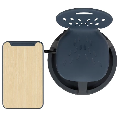 Flash Furniture Dark Gray Mobile Desk Chair With 360 Degree Tablet Rotation And Under Seat Storage Cubby 8 Flash Furniture Dark Gray Mobile Desk Chair With 360 Degree Tablet Rotation And Under Seat Storage Cubby - Image 8