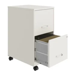 Space Solutions 18 Inch Wide Metal Mobile Organizer File Cabinet For Office Supplies And Hanging File Folders With 2 File Drawers, Pearl White 6 Space Solutions 18 Inch Wide Metal Mobile Organizer File Cabinet For Office Supplies And Hanging File Folders With 2 File Drawers, Pearl White -WorkHaven Sales Shop GUEST 42951a0d d960 4ba8 b526 deca001c881f