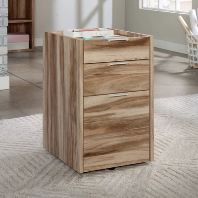 Bergen Circle Mobile Pedestal File Cabinet Kiln Acacia - Sauder 1 Bergen Circle Mobile Pedestal File Cabinet Kiln Acacia - Sauder