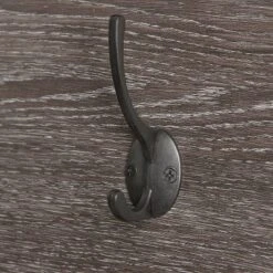 Afton 4 Hook Metal Frame Wall Shelf Woodgrain - RiverRidge Home 9 Afton 4 Hook Metal Frame Wall Shelf Woodgrain - RiverRidge Home -WorkHaven Sales Shop GUEST 45919ddd 165e 4a5a a659 1112d6063c70