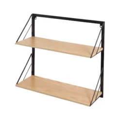 Honey-Can-Do 2 Tier Laundry Shelf With Wood Light Oak 11 Honey-Can-Do 2 Tier Laundry Shelf With Wood Light Oak -WorkHaven Sales Shop GUEST 45be4f8a 3410 4dc4 91f0 6761f33ecb66