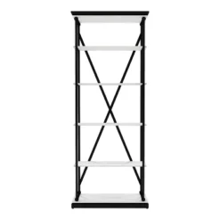 84.25"x33.88" Cadboll 5 Layer Bookcase - MiBasics -WorkHaven Sales Shop GUEST 45d0c2d2 4b4d 4f0b ab13 ee7247888edc