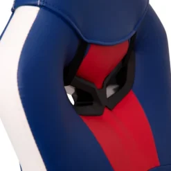 Emma And Oliver Faux Leather Ergonomic High Back Gaming Chair With Adjustable Seat Height, Lumbar Support And Padded Arms In Red, White & Blue 21 Emma And Oliver Faux Leather Ergonomic High Back Gaming Chair With Adjustable Seat Height, Lumbar Support And Padded Arms In Red, White & Blue -WorkHaven Sales Shop GUEST 460fe285 af69 4046 aa11 b35380a0b5a6 1