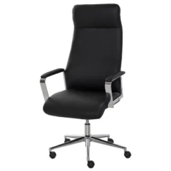 Vinsetto High Back Executive Office Chair Faux Leather Swivel Computer Desk Chair With Padded Arm, Adjustable Height, Wheels Black 9 Vinsetto High Back Executive Office Chair Faux Leather Swivel Computer Desk Chair With Padded Arm, Adjustable Height, Wheels Black -WorkHaven Sales Shop GUEST 46497558 0a94 444e b743 0e1ad343c959