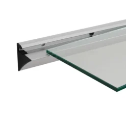Floating Glass Shelf On Aluminum Bar Clear - Danya B. 10 Floating Glass Shelf On Aluminum Bar Clear - Danya B. -WorkHaven Sales Shop GUEST 478a8e74 e2c0 4e6e a72e d1ca7a62cccd
