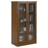 53" Auburn Hill Bookcase With Glass Doors Room & Joy