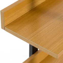 Fabulaxe Industrial 5 Shelf Wood And Metal Etagere Rustic Bookcase Free Standing Bookshelf -WorkHaven Sales Shop GUEST 47b628c7 05b2 4477 92f7 fef83b7b4d40