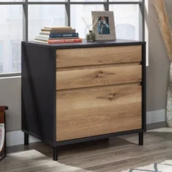 Acadia Way Lateral File Raven Oak - Sauder