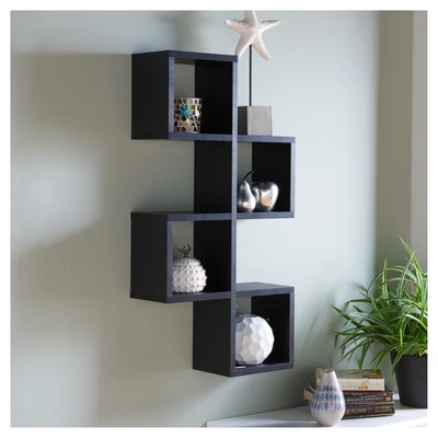 30" X 15.25" Cubby Chessboard Wall Shelf - Danya B. 5 30" X 15.25" Cubby Chessboard Wall Shelf - Danya B. - Image 5