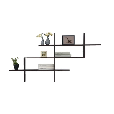 3 Tier Floating Ladder Accent Shelf - Danya B 5 3 Tier Floating Ladder Accent Shelf - Danya B - Image 5
