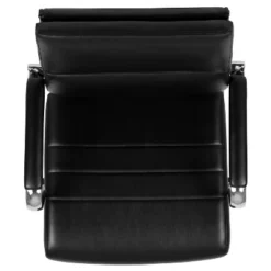 Emma And Oliver Mid-Back LeatherSoft Contemporary Panel Executive Swivel Office Chair 21 Emma And Oliver Mid-Back LeatherSoft Contemporary Panel Executive Swivel Office Chair -WorkHaven Sales Shop GUEST 4b0d6403 e2ad 4379 8830 3030e81a4667