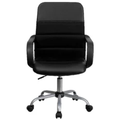 Swivel Task Chair Black Leather/Mesh - Flash Furniture -WorkHaven Sales Shop GUEST 4b30a6ec 372c 4459 b723 190c16f0326d