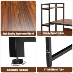 Costway Multi-Functional Computer Desk With 4-tier Storage Shelves 16 Costway Multi-Functional Computer Desk With 4-tier Storage Shelves -WorkHaven Sales Shop GUEST 4c078c69 de29 48b1 b693 33b096aca8e7