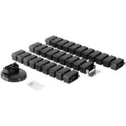 Mount-It! Cable Management Spine & Desk Cord Organizer | Keeps Power & AV Cords Safe And Organized | 50 In. Long Modular Wire Management Tray | Black -WorkHaven Sales Shop GUEST 4c51996c 2abc 46f6 b80b de3660dcb75f