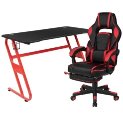 Flash Furniture Gaming Desk With Cup Holder/Headphone Hook & Reclining Back/Arms Gaming Chair With Footrest 23 Flash Furniture Gaming Desk With Cup Holder/Headphone Hook & Reclining Back/Arms Gaming Chair With Footrest -WorkHaven Sales Shop GUEST 4c91d230 7213 4d68 8c2b 02f3b68e8082