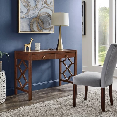 Fachnan 2 Drawer Writing Desk - Inspire Q 5 Fachnan 2 Drawer Writing Desk - Inspire Q - Image 5