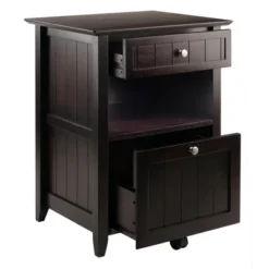Burke File Cabinet Coffee Finish - Winsome