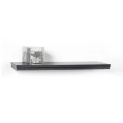 36" X 8" Modern Floating Shelf Wall Mounted Hidden Brackets Black - Inplace -WorkHaven Sales Shop GUEST 4f94374e 995f 44c7 8547 178ca998e1d1