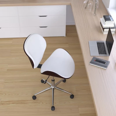 Merrick Lane Office Chair Mid-Back Ergonomic Executive Swivel Office Chair With Tilt-Lock And Tilt Tension Controls 3 Merrick Lane Office Chair Mid-Back Ergonomic Executive Swivel Office Chair With Tilt-Lock And Tilt Tension Controls - Image 3