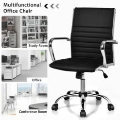 Costway Set Of 2 PU Leather Office Chair High Back Conference Task Chair W/Armrests 14 Costway Set Of 2 PU Leather Office Chair High Back Conference Task Chair W/Armrests -WorkHaven Sales Shop GUEST 504b80da 511e 4865 a1e1 b7ceee1790ed
