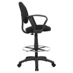 Drafting Stool With Footring And Loop Arms - Boss Office Products