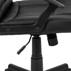 Emma And Oliver Mid-Back Black LeatherSoft-Padded Task Office Chair With Arms -WorkHaven Sales Shop GUEST 510d273d 455b 4e94 920b f9c6f8d17b74