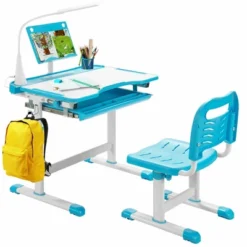 Costway Height Adjustable Kids Study Table And Chair Set W/Bookstand & Light Pink/Light Blue 20 Costway Height Adjustable Kids Study Table And Chair Set W/Bookstand & Light Pink/Light Blue -WorkHaven Sales Shop GUEST 5210f313 1ef2 42db 9264 fc55e2b9d3b1
