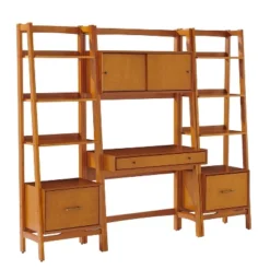 3pc Landon Desk And Bookcases Set Acorn - Crosley 8 3pc Landon Desk And Bookcases Set Acorn - Crosley -WorkHaven Sales Shop GUEST 5239f85b 9d9c 4117 92cf 112fdb1aee55