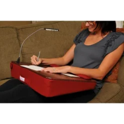 Sofia + Sam Memory Foam Lap Desk With USB Light - Burgundy 11 Sofia + Sam Memory Foam Lap Desk With USB Light - Burgundy -WorkHaven Sales Shop GUEST 53468af1 0842 491d 930e b7e3cc945a85