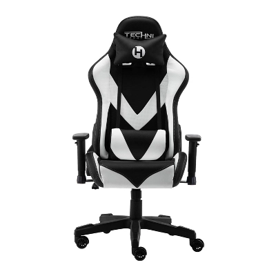 Office PC Gaming Chair White - Techni Sport 2 Office PC Gaming Chair White - Techni Sport - Image 2