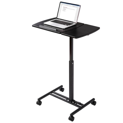 BIRDROCK HOME Adjustable Mobile Laptop Stand - Black 5 BIRDROCK HOME Adjustable Mobile Laptop Stand - Black - Image 5