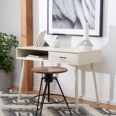 Remy 1 Drawer Writing Desk - Safavieh 1 Remy 1 Drawer Writing Desk - Safavieh