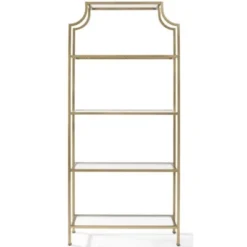 Metal Glass Bookcase In Antique Gold - Pemberly Row 13 Metal Glass Bookcase In Antique Gold - Pemberly Row -WorkHaven Sales Shop GUEST 55a8fadd 4cd4 477c ade1 464c699c3a7e