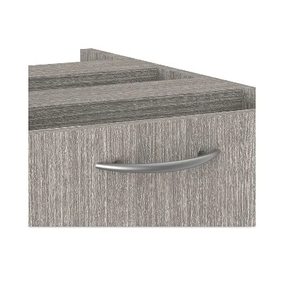 Alera Alera Valencia Series Full Pedestal File Left Or Right 2 Legal/Letter-Size File Drawers Gray 3 Alera Alera Valencia Series Full Pedestal File Left Or Right 2 Legal/Letter-Size File Drawers Gray - Image 3