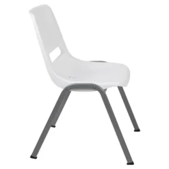 Emma And Oliver White Ergonomic Shell Student Stack Chair - Classroom Chair / Office Guest Chair 21 Emma And Oliver White Ergonomic Shell Student Stack Chair - Classroom Chair / Office Guest Chair -WorkHaven Sales Shop GUEST 585efc3d f773 4940 8dc5 b2cbab7155ca