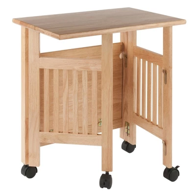 Foldable Printer Stand Natural - Winsome 3 Foldable Printer Stand Natural - Winsome - Image 3