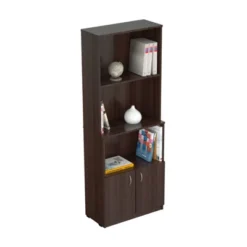 63" Bookcase Espresso - Inval -WorkHaven Sales Shop GUEST 58ff33ad c388 48bd 9024 a180e8478234