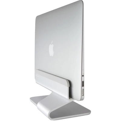 Rain Design MTower Vertical Laptop Stand, Silver 2 Rain Design MTower Vertical Laptop Stand, Silver - Image 2