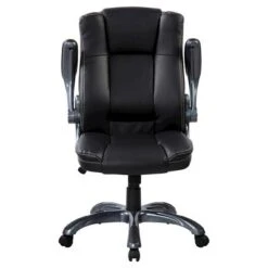 Medium Back Manager Chair With Flip-up Black - Techni Mobili 13 Medium Back Manager Chair With Flip-up Black - Techni Mobili -WorkHaven Sales Shop GUEST 5a9d14e8 0cd9 43d9 9a19 df9d53d22c9f