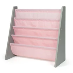 Kids' Bookshelf 4 Tier Book Organizer Seafoam - Humble Crew