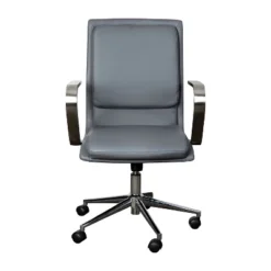 Flash Furniture James Mid-Back Designer Executive Upholstered Office Chair With Brushed Metal Base And Arms 26 Flash Furniture James Mid-Back Designer Executive Upholstered Office Chair With Brushed Metal Base And Arms -WorkHaven Sales Shop GUEST 5c3bba57 4f9b 491b 9d61 54f88dae8936