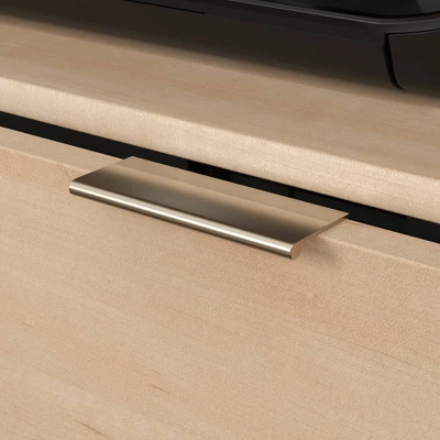 Clifford Place Office Credenza Natural Maple - Sauder 4 Clifford Place Office Credenza Natural Maple - Sauder - Image 4