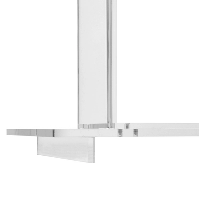 Lectern With Shelf Clear Acrylic - Hampden Furnishings 6 Lectern With Shelf Clear Acrylic - Hampden Furnishings - Image 6