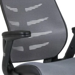 Flash Furniture High Back Mesh Spine-Back Ergonomic Drafting Chair With Adjustable Foot Ring And Adjustable Flip-Up Arms 18 Flash Furniture High Back Mesh Spine-Back Ergonomic Drafting Chair With Adjustable Foot Ring And Adjustable Flip-Up Arms -WorkHaven Sales Shop GUEST 5f5699c4 96db 4434 a6f5 1ceb9dee603c