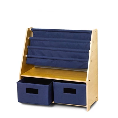 Sling Bookshelf With Storage Canvas - WildKin 2 Sling Bookshelf With Storage Canvas - WildKin - Image 2