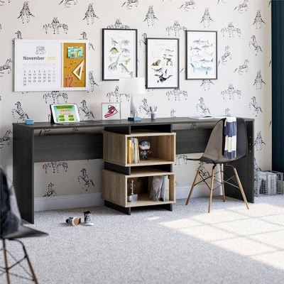 Nelson 2 Way Desk - Novogratz 2 Nelson 2 Way Desk - Novogratz - Image 2