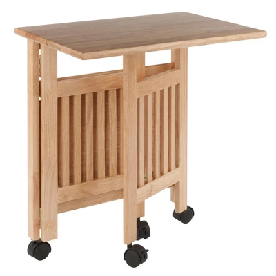 Foldable Printer Stand Natural - Winsome 5 Foldable Printer Stand Natural - Winsome - Image 5