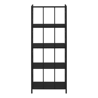 61.5" 4 Shelf Mix Material Etagere Bookcase - EveryRoom 5 61.5" 4 Shelf Mix Material Etagere Bookcase - EveryRoom - Image 5