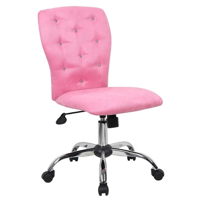 Microfiber Task Chair With Tufting - Boss Office Products 8 Microfiber Task Chair With Tufting - Boss Office Products - Image 8